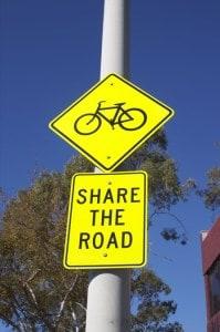 Share The Road Sign