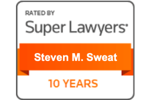 Super Lawyers - Steven M. Sweat - 10 Years